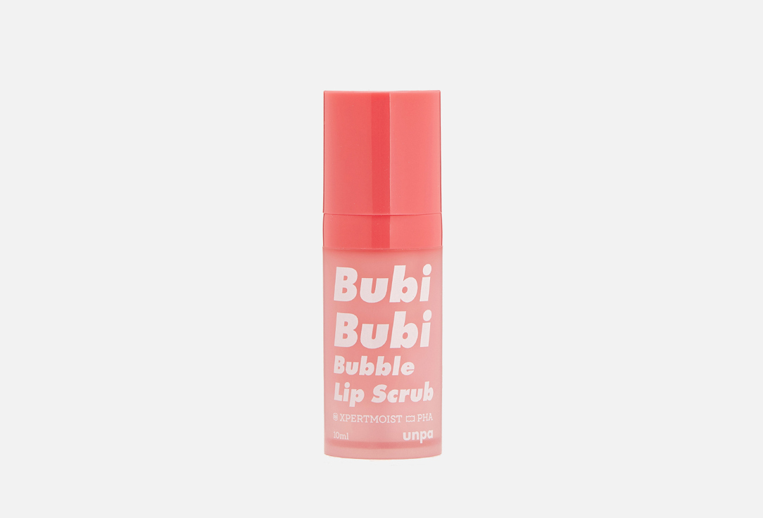 Пенящийся скраб для губ UNPA Bubi Bubi Bubble Lip Scrub 10 мл скраб для губ thai traditions fig lip scrub 15 мл