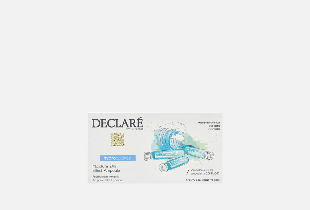 Изображение товара Концентрат в ампулах с увлажняющим эффектом 24-часового действия DECLARE Ampoule Moisture 24h Effect