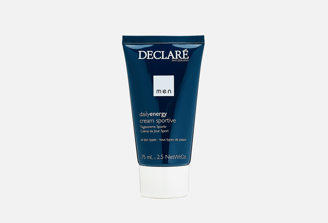 Увлажняющий крем для активных мужчин DECLARE DailyEnergy Cream Sportive 75 мл declare men дезодорант для мужчин 24 часа 75мл