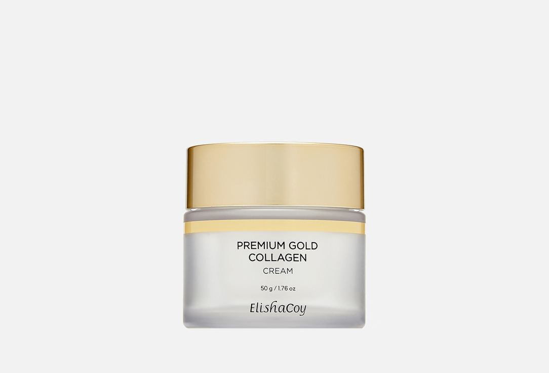 Крем для лица с коллагеном ElishaСoy Premium Gold  