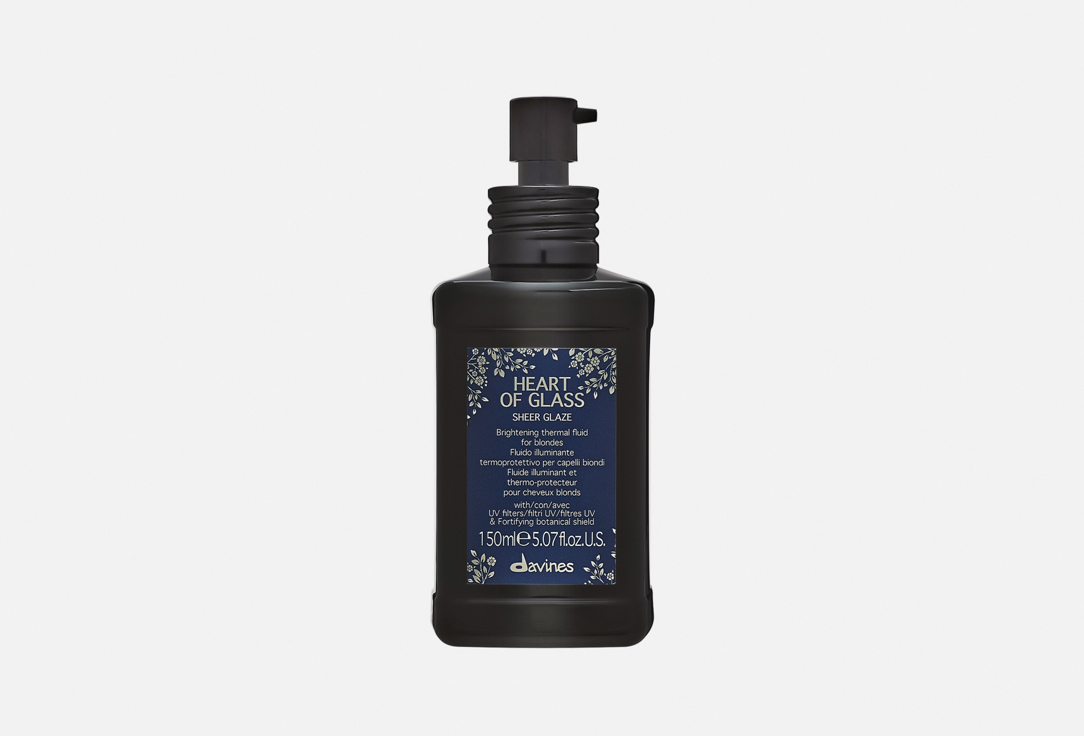 Изображение товара Флюид для волос Davines Heart of Glass Sheer Glaze 150 мл - Восстановление и Блеск