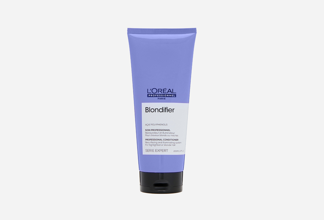 цена Кондиционер для осветленных и мелированных волос L'OREAL PROFESSIONNEL Conditioner Serie Expert Blondifier Gloss 200 мл
