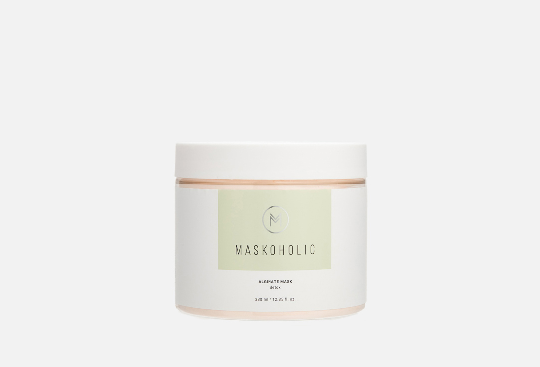 Изображение товара Очищающая альгинатная маска для лица и шеи MASKOHOLIC с экстрактом папайи, аргинином и миоксинолом