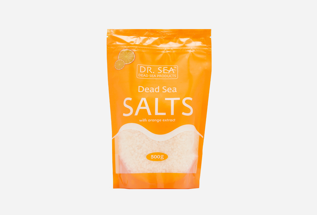 Соль Мертвого моря с экстрактом апельсина DR.SEA Orange extract 500 г