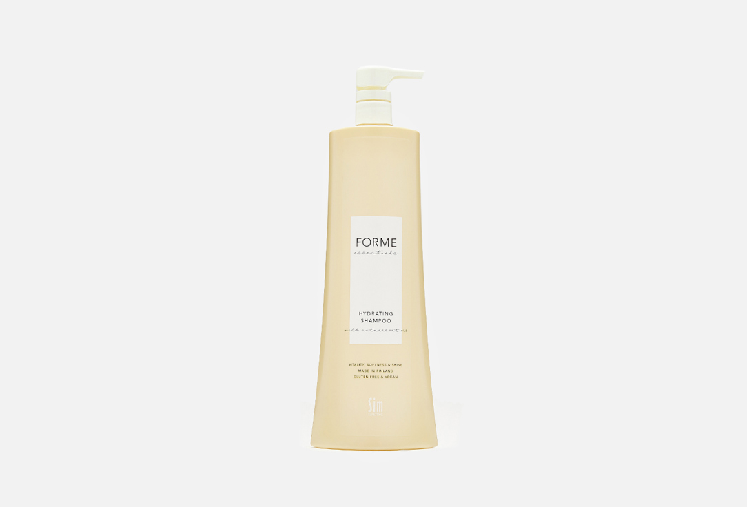 увлажняющий шампунь FORME Hydrating Shampoo 1000 мл sim sensitive forme hydrating shampoo увлажняющий шампунь для волос с маслом семян овса 1000 мл