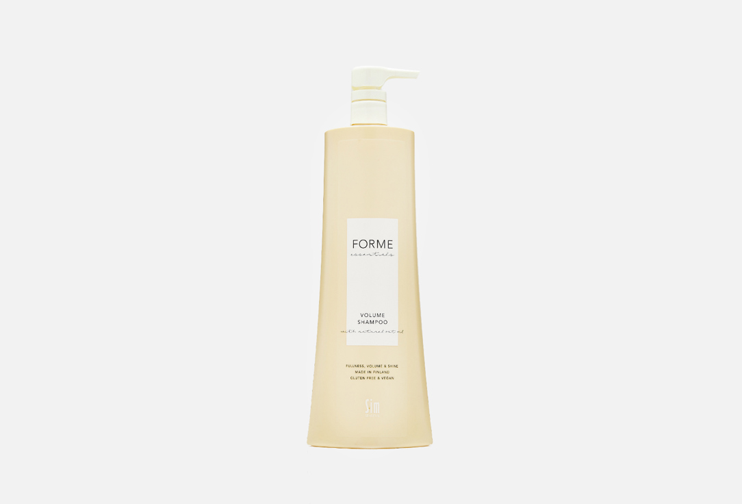 шампунь для объема FORME Essentials Volume Shampoo 1000 мл шампунь для волос forme essentials шампунь для объема волос с маслом семян овса volume shampoo