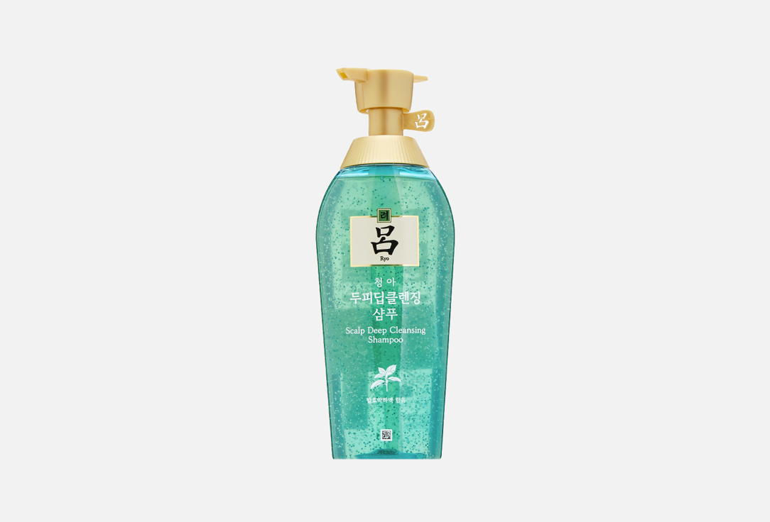 Глубоко очищающий шампунь для жирных волос RYO Scalp Deep Cleansing Shampoo 500 мл
