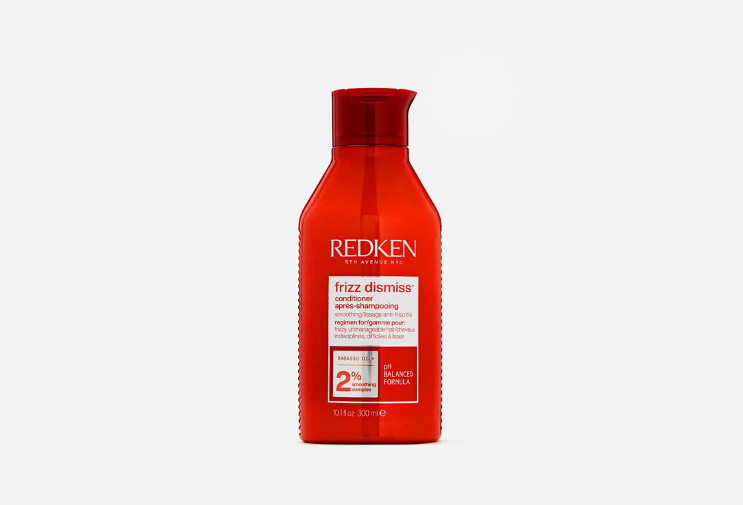 Смягчающий кондиционер для дисциплины всех типов непослушных волос  Redken Conditioner Frizz Dismiss 