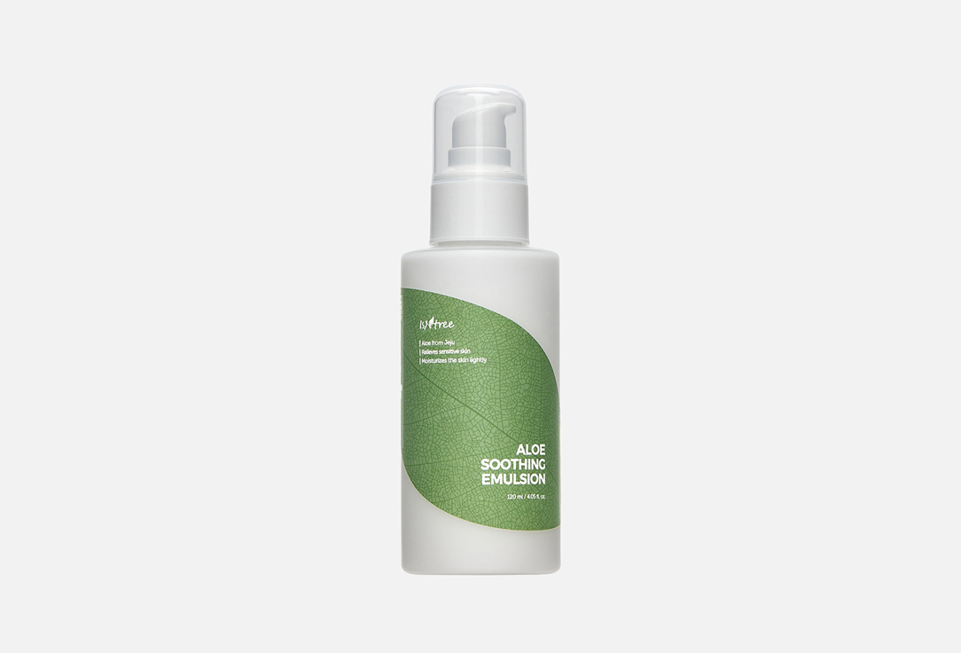 Успокаивающая эмульсия для лица с алоэ вера ISNTREE ALOE SOOTHING EMULSION 120 мл