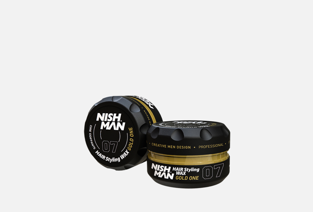 Изображение товара Воск для укладки волос NISHMAN AQUA HAIR STYLING WAX 07 GOLD ONE