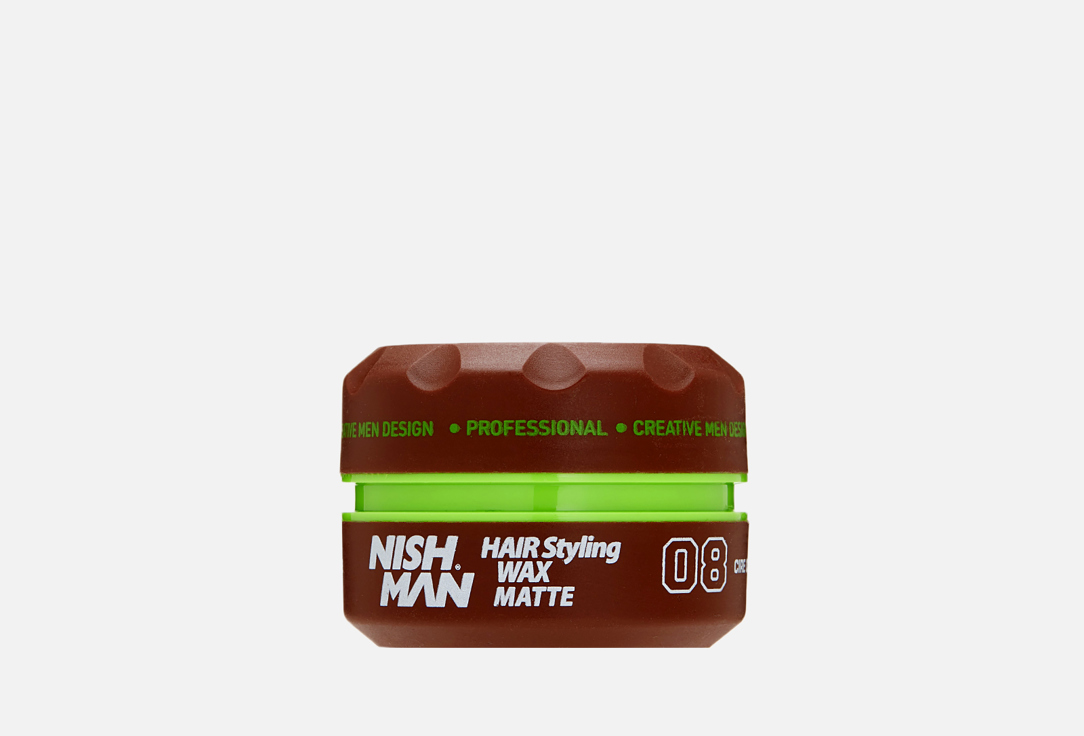 Воск для укладки волос NISHMAN HAIR STYLING MATTE LOOKING WAX 08 100 мл