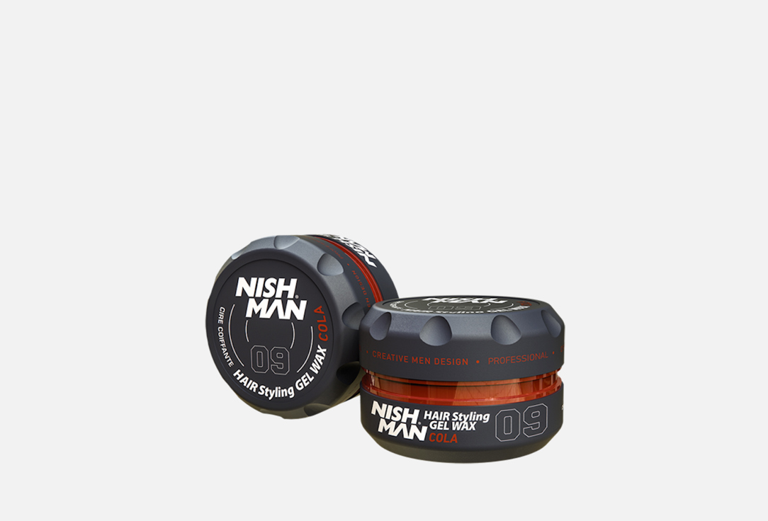 Воск для укладки волос NISHMAN AQUA HAIR STYLING WAX 09 COLA 100 мл