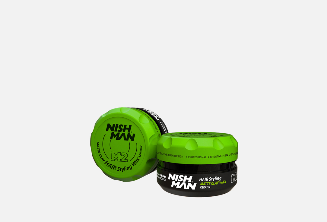 Изображение товара Матовая глина для волос NISHMAN KERATIN M2