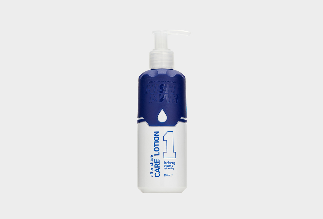 Безспиртовой лосьон после бритья NISHMAN AFTER SHAVE LOTION N.1 (ALCOHOL FREE)  200 мл