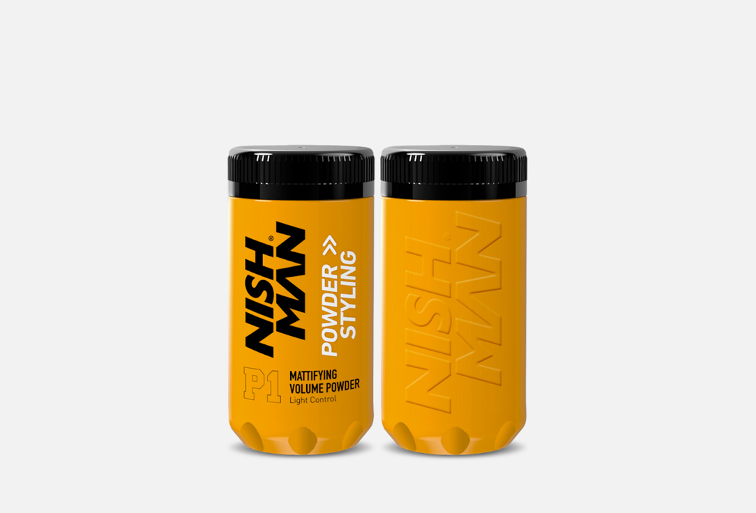 Изображение товара Матовая пудра для укладки и прикорневого объема NISHMAN POWDER HAIR STYLING WAX P1