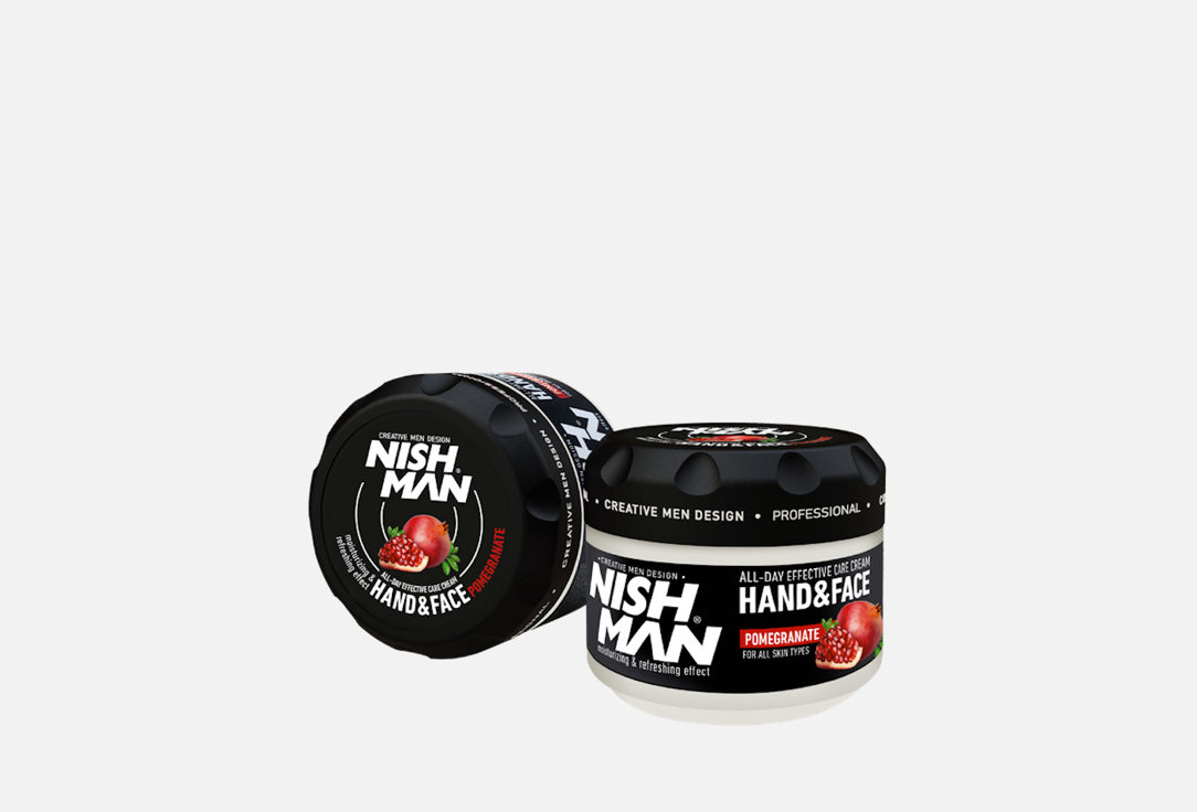 Изображение товара Увлажняющий крем для рук и лица, гранат , 300мл NISHMAN HAND & FACE CREAM 300 ML POMEGRANATE EXTRACT