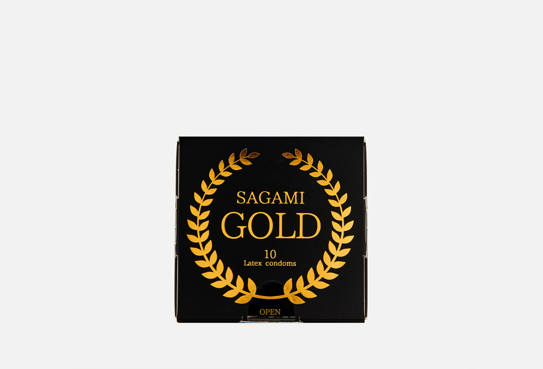 Презервативы латексные Sagami Gold 