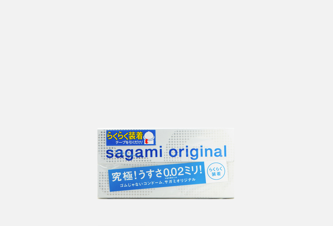 Изображение товара Презервативы полиуретановые Sagami Original Quick 002