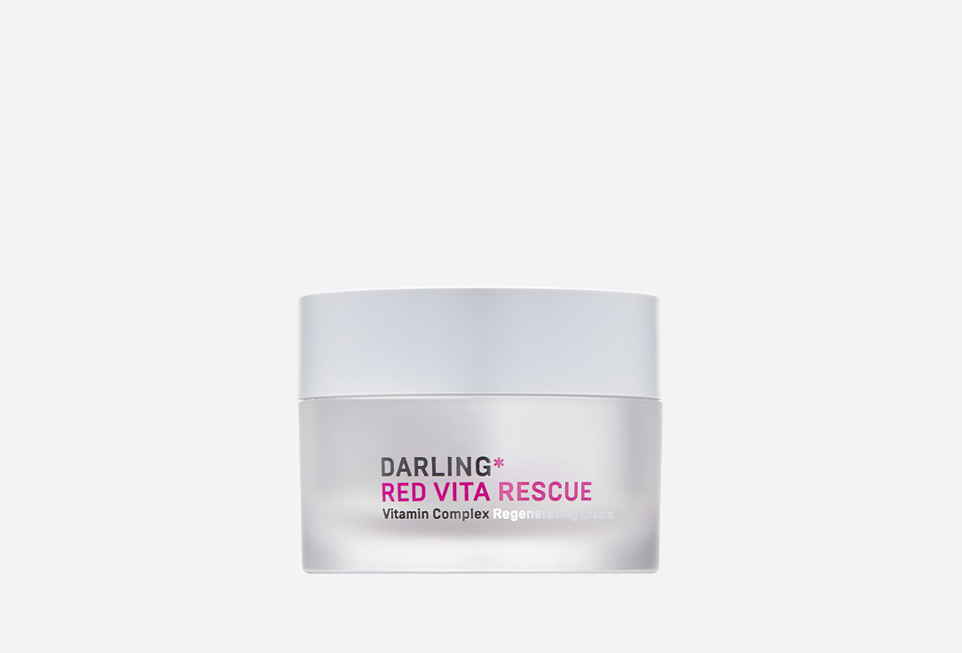 Восстанавливающий крем для лица DARLING* Red Vita Rescue 50 мл спрей с витаминным комплексом real vita 8 aurora mist enough 8809438486293