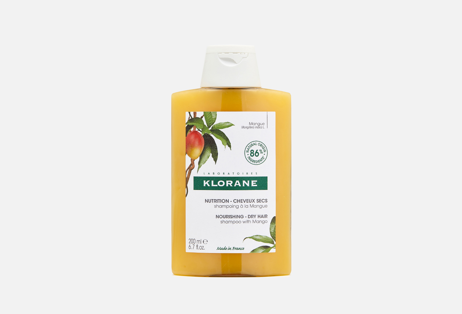 KLORANE Шампунь с маслом Манго Mangue 200 мл — купить в Алматы и Шымкенте