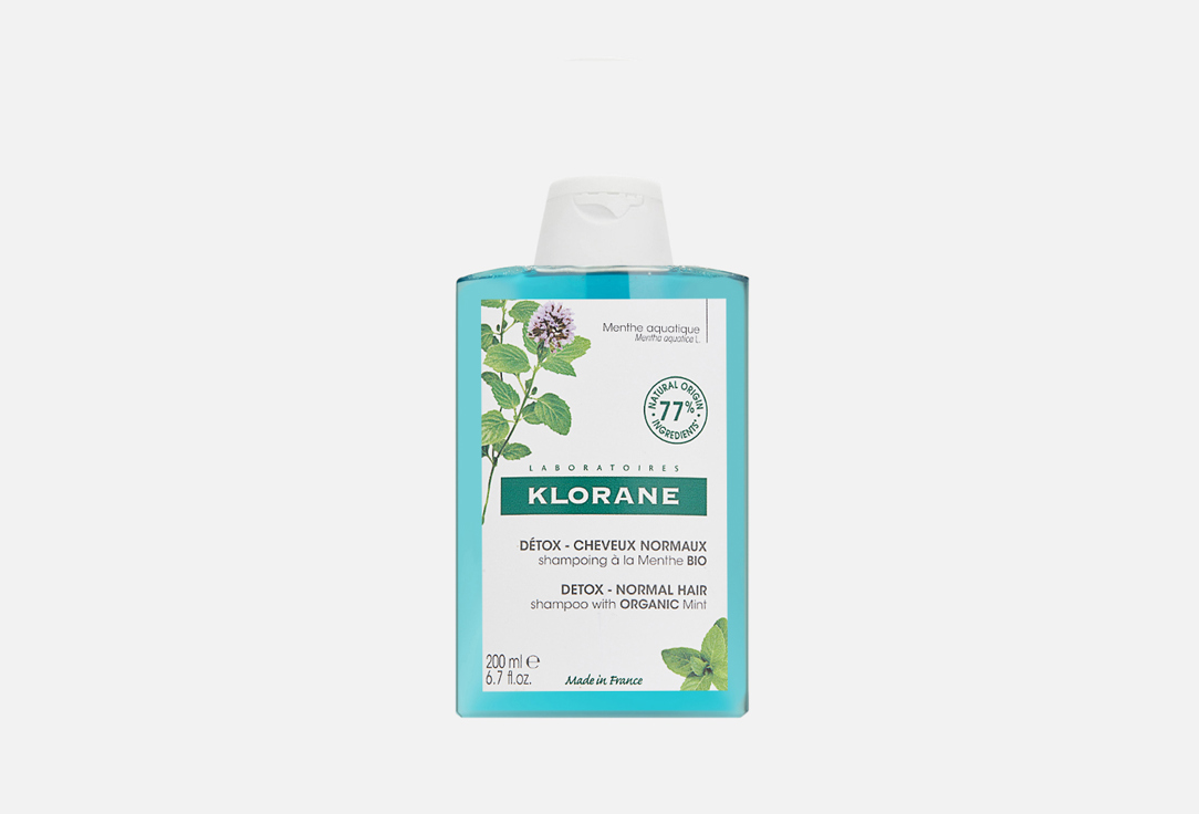 Изображение товара Детокс-шампунь KLORANE с органическим экстрактом водной мяты