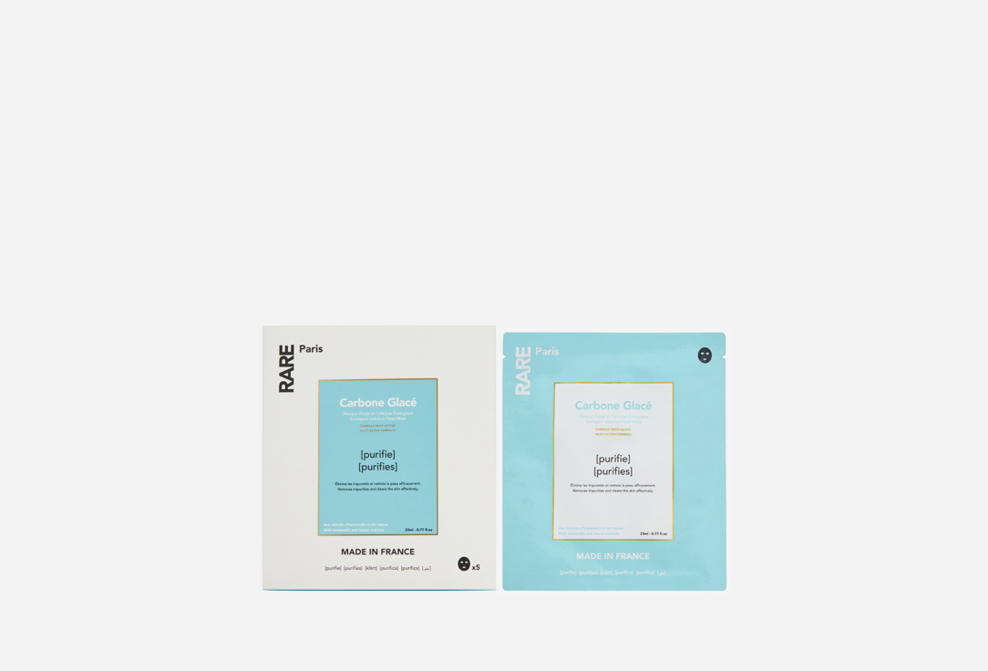 Изображение товара Тканевая маска Rare Paris Carbone Glacé