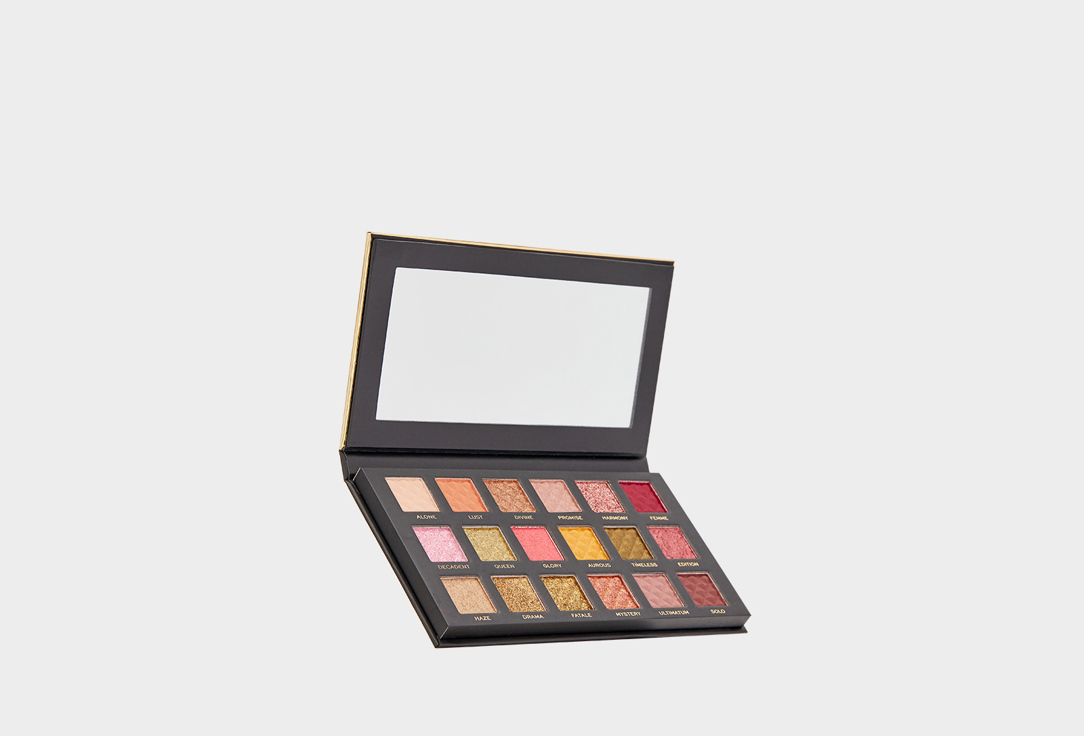 

Тени для век REVOLUTION PRO, ROCKSTAR Noir Edition Eyeshadow Palette 18 г