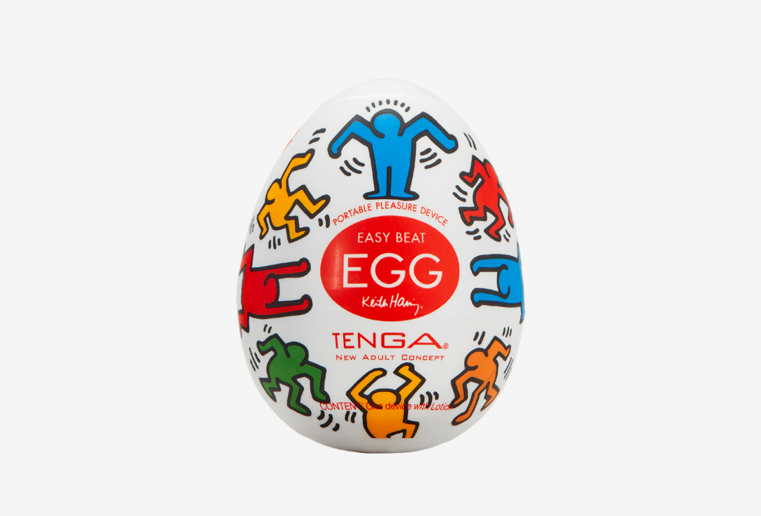 Изображение товара Мастурбатор яйцо Tenga Haring Egg Dance