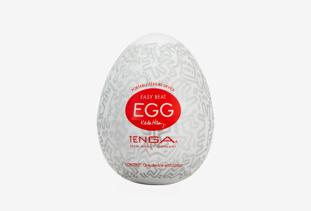 Изображение товара Мастурбатор яйцо Tenga Haring Egg Party