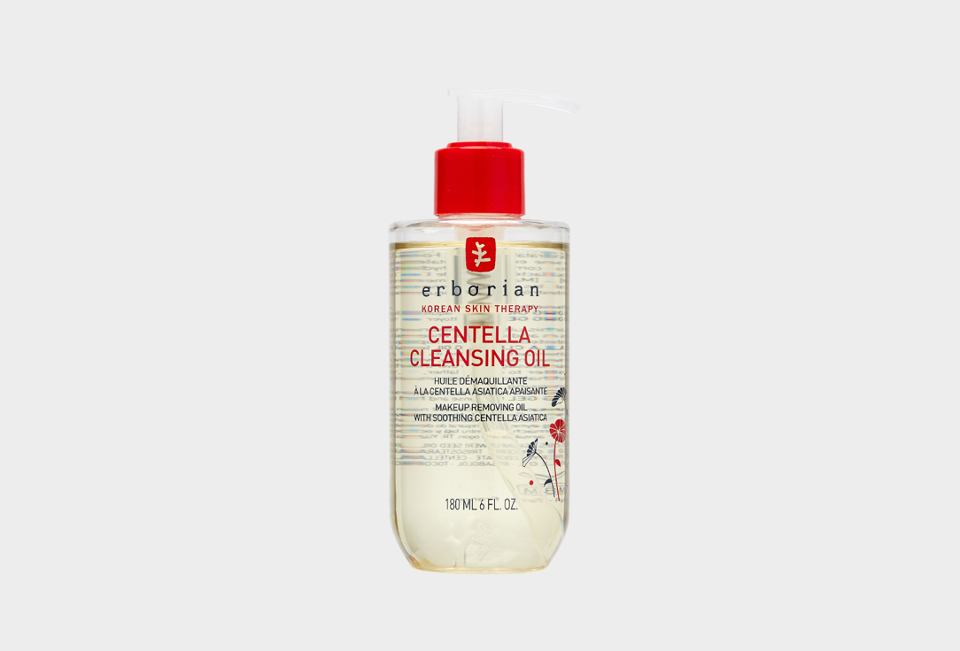 erborian масло для очищения лица центелла 180 мл Масло для очищения лица ERBORIAN Centella cleansing oil 180 мл
