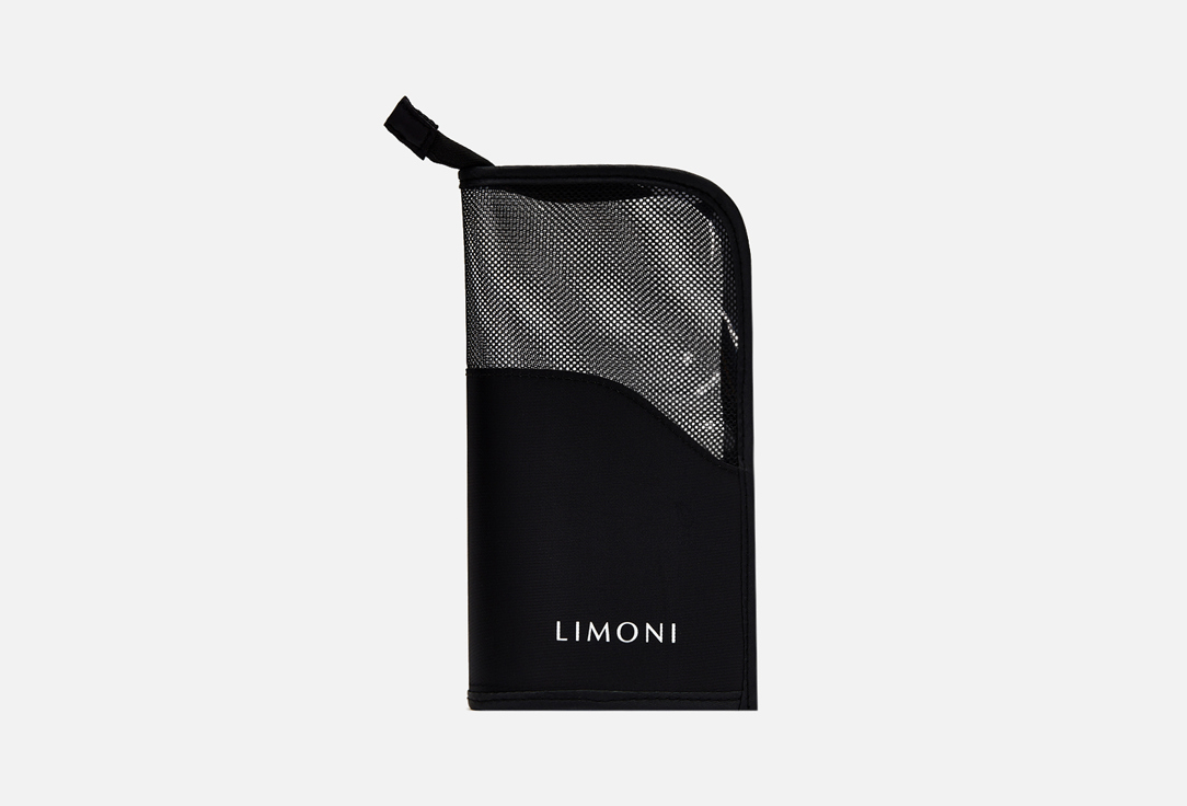 Тубус для кистей и аксессуаров на молнии LIMONI Professional 1 шт подставка чехол пояс для кистей limoni тубус для кистей на клипсе