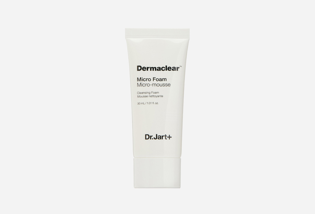 Пенка для глубокого очищения кожи DR.JART+ Dermaclear Micro Foam 30 мл средства для умывания dr g гель пенка для умывания глубокого очищения с нейтральным ph ph clansing gel foam