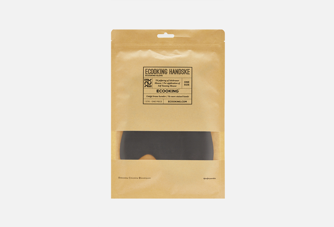 Рукавица для нанесения мусса-автозагара ECOOKING Glove for Tanning Mousse 1 шт цена и фото