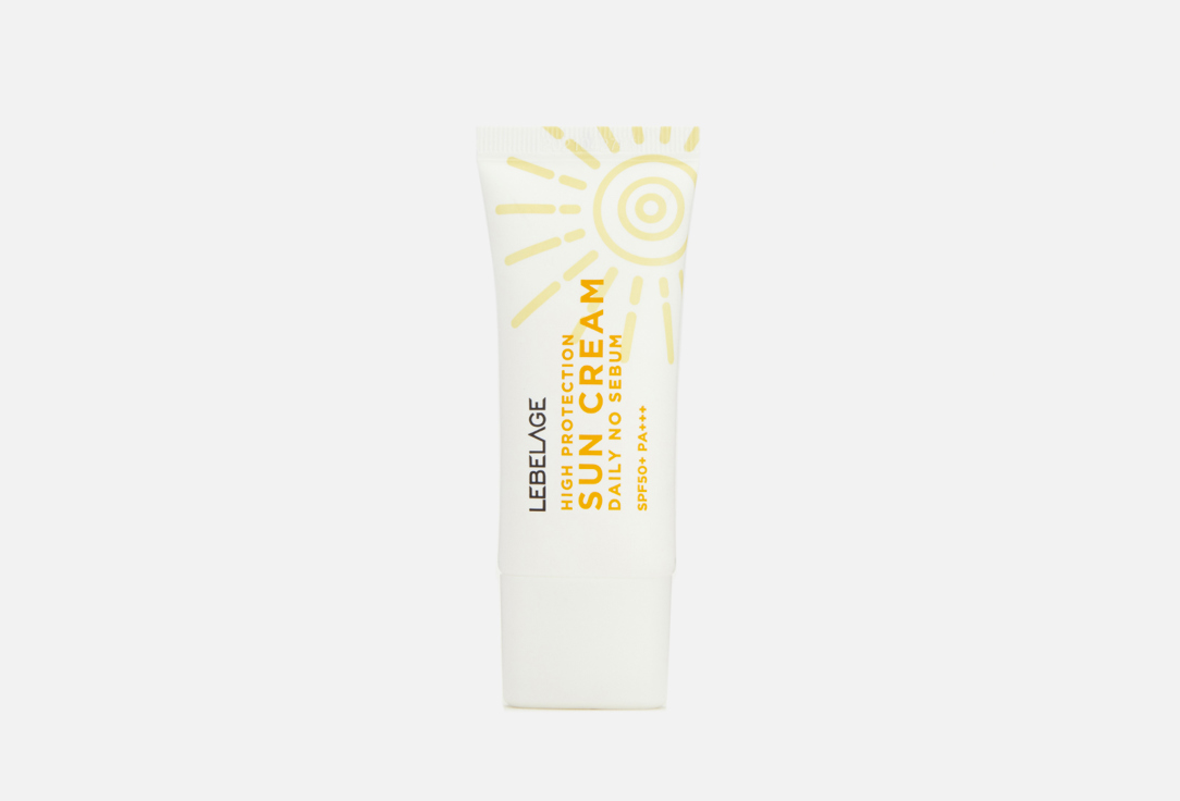 Себорегулирующий крем от солнца с высоким фактором SPF50+PA+++ Lebelage high protection daily no sebum sun cream spf50+pa+++ 