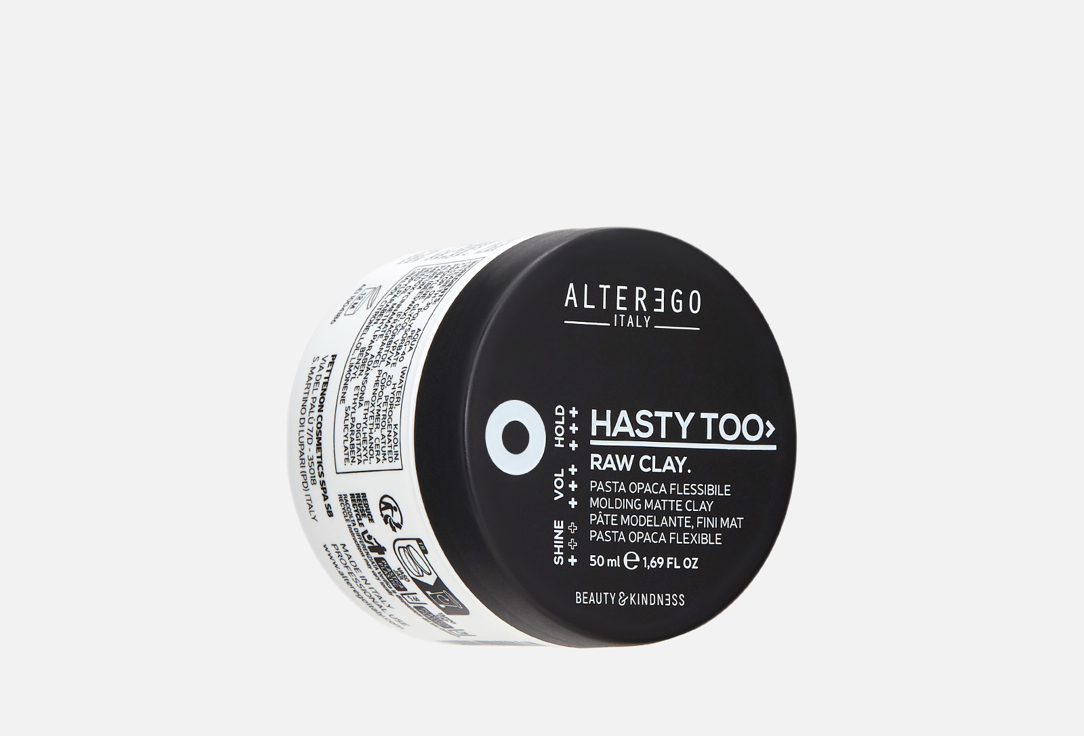 

Моделирующая паста для волос ALTEREGO ITALY, Hasty Too Raw Clay 50 мл