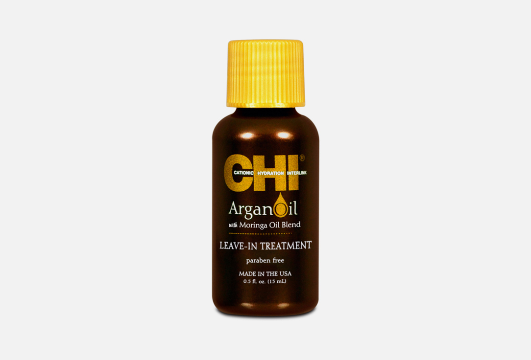 Масло для волос CHI ARGAN OIL 15 мл chi argan oil восстанавливающее масло для волос 15 г 15 мл бутылка