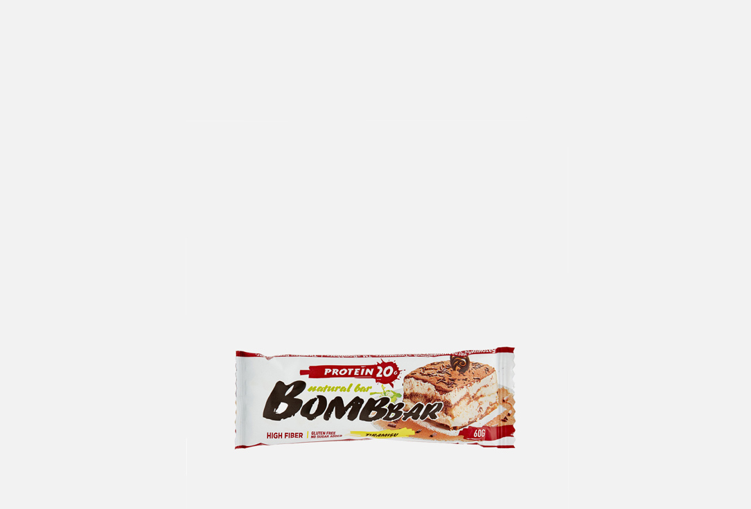 Протеиновый батончик BOMBBAR Со вкусом тирамису 1 шт протеиновый батончик bombbar со вкусом кокоса 1 шт