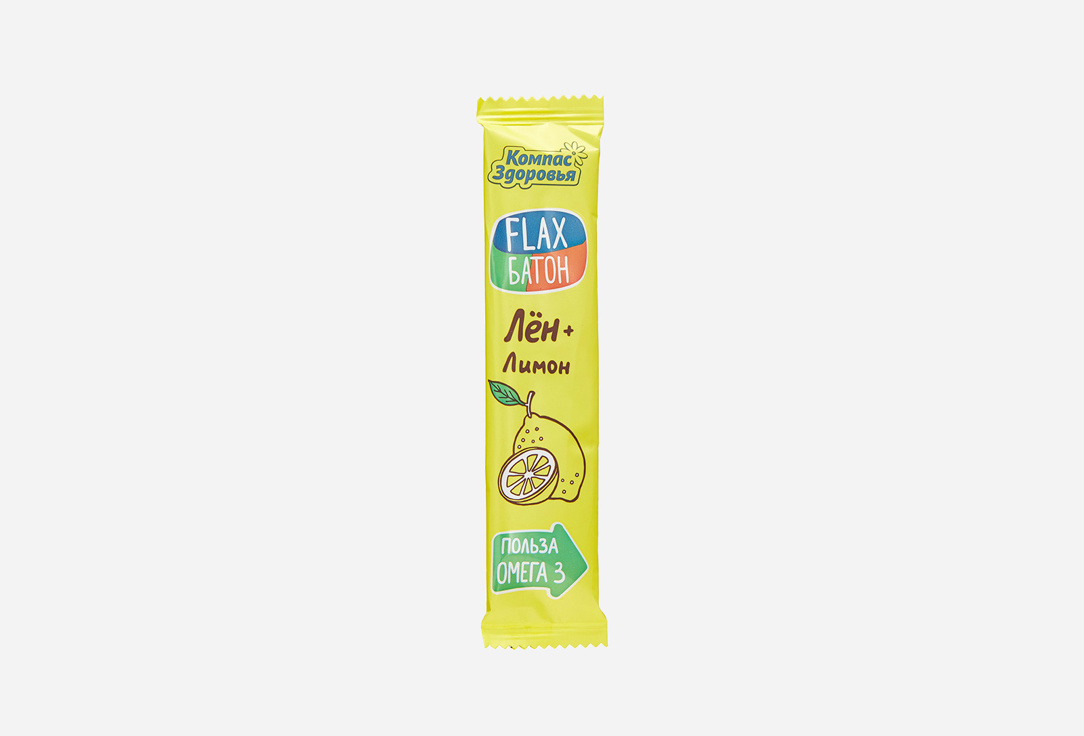 Батончик FLAX Лимон 1 шт батончик flax fruit с чёрной смородиной 1 шт
