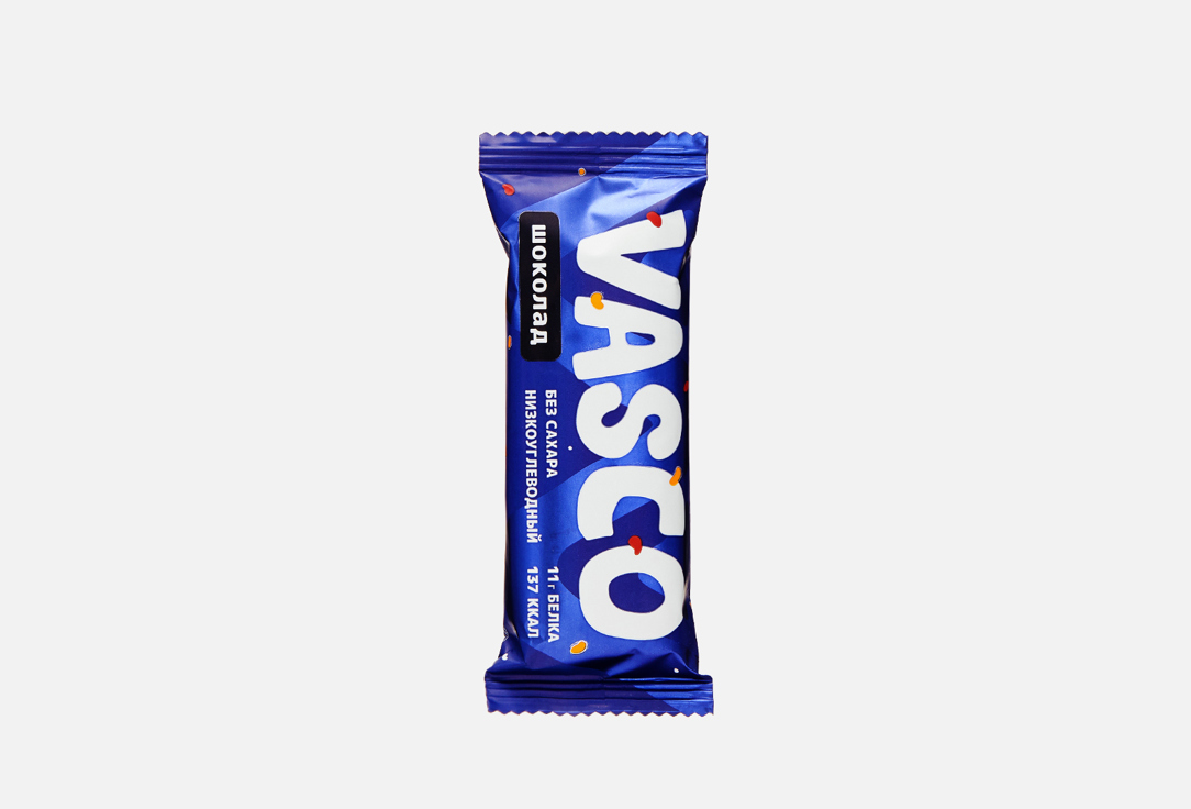 Низкоуглеводный батончик VASCO со вкусом шоколада  