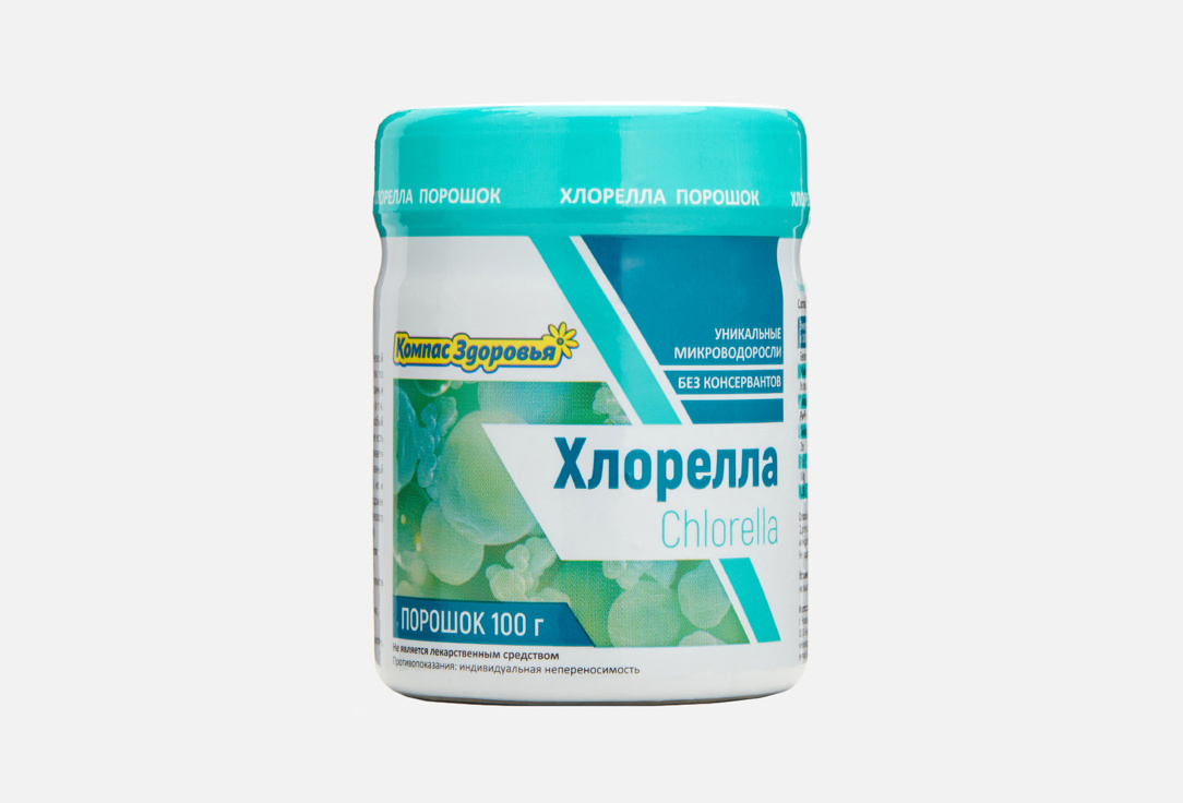 Изображение товара Хлорелла порошок Компас Здоровья - суперфуд для здоровья