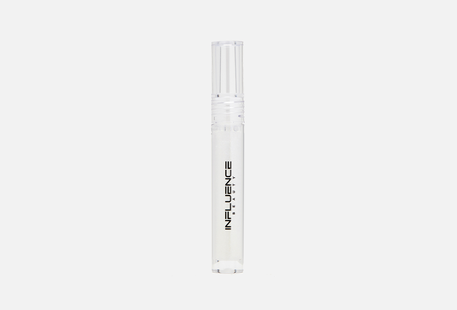 INFLUENCE beauty Блеск для губ PLEXIGLASS 02 Прозрачный с розовыми ...