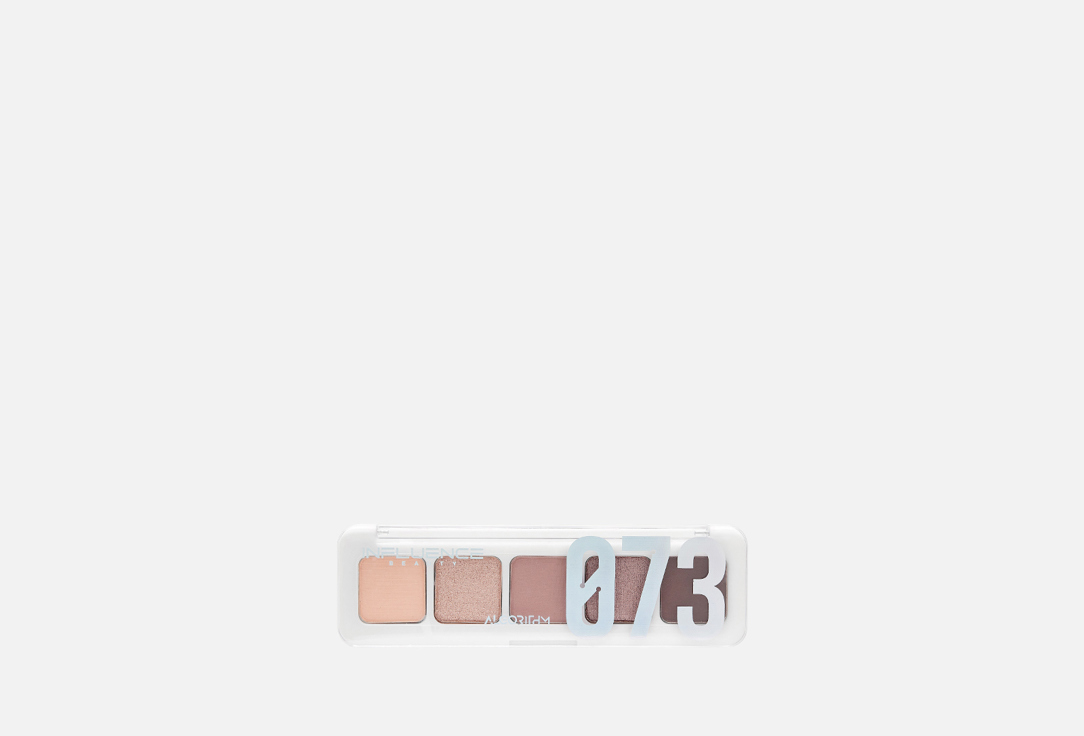Палетка теней мини  INFLUENCE beauty Color algorithm 