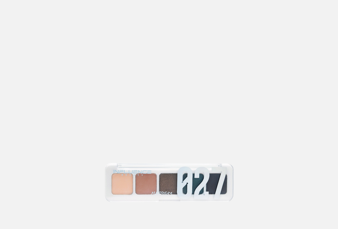 Палетка теней мини INFLUENCE BEAUTY Color algorithm 5 г influence beauty color algorithm eyeshadow mini palette