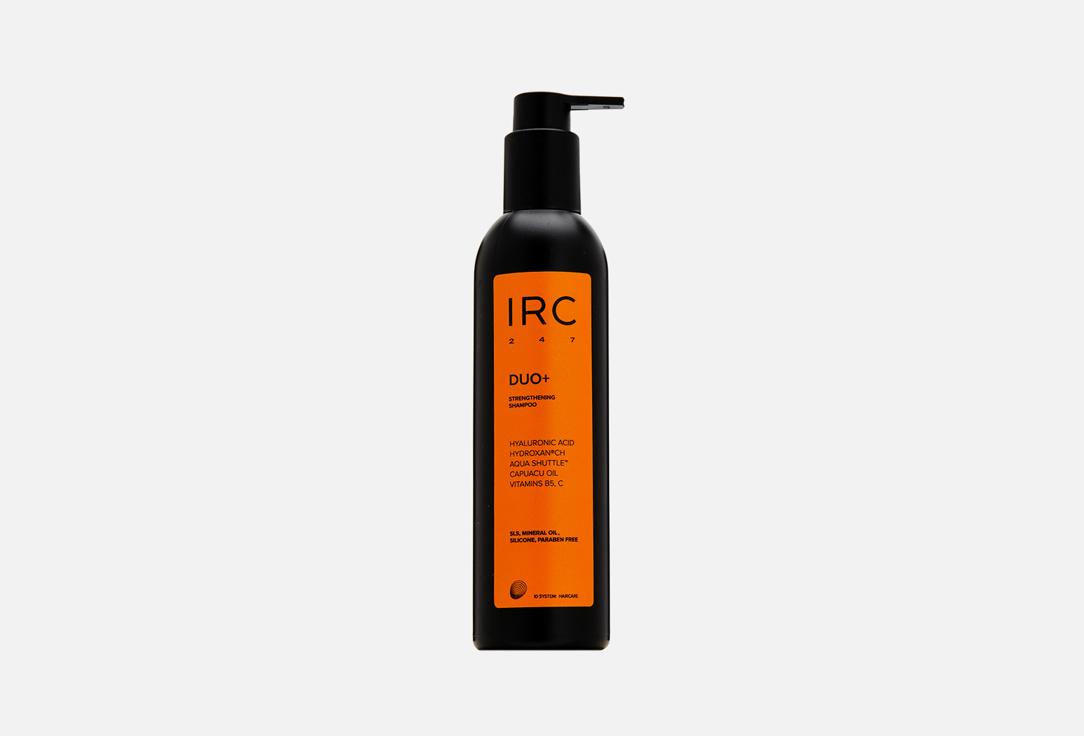 цена Укрепляющий базовый шампунь IRC DUO+strengthening shampoo 205 мл
