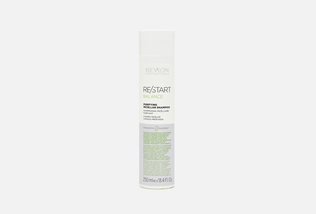 Мицеллярный шампунь для жирной кожи головы Revlon Professional Re/Start Balance Purifyng Miccelar Shampoo 