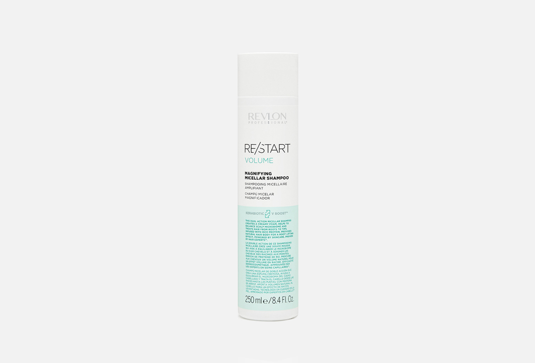 Мицеллярный шампунь для тонких волос Revlon Professional Re/Start Volume Magnifing Micellar Shampoo 