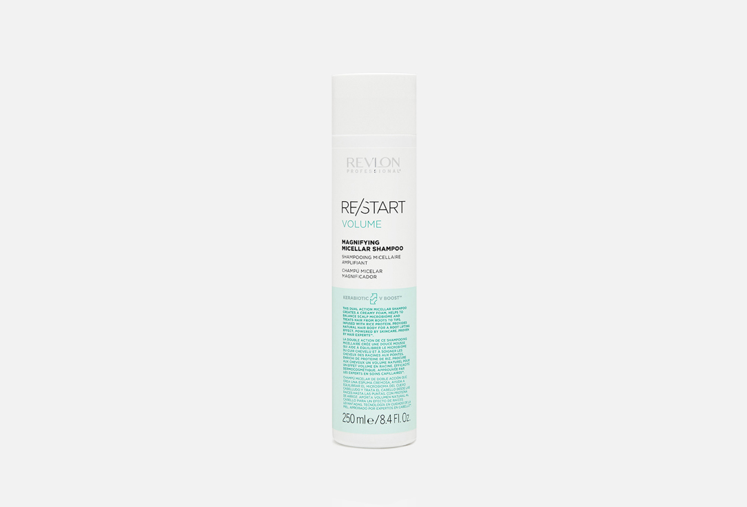 Изображение товара Мицеллярный шампунь для тонких волос Revlon Professional Re/Start Volume Magnifing Micellar Shampoo