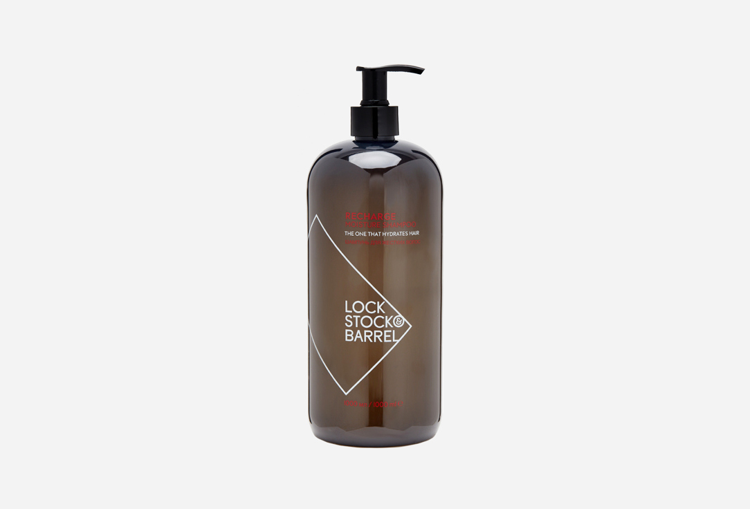 Шампунь для жестких волос Lock Stock & Barrel recharge moisture shampoo 