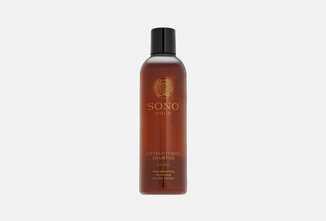 Восстанавливающий шампунь SONO GOLD shampoo 250 мл