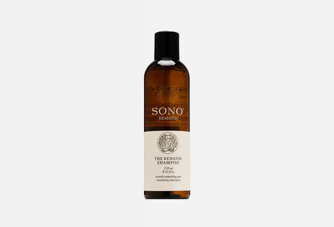 Питательный шампунь с кератином SONO The keratin shampoo 250 мл
